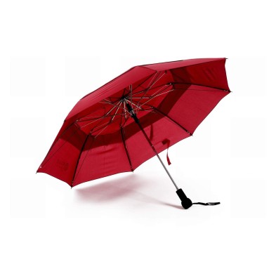 两折自动双层摺叠形雨伞